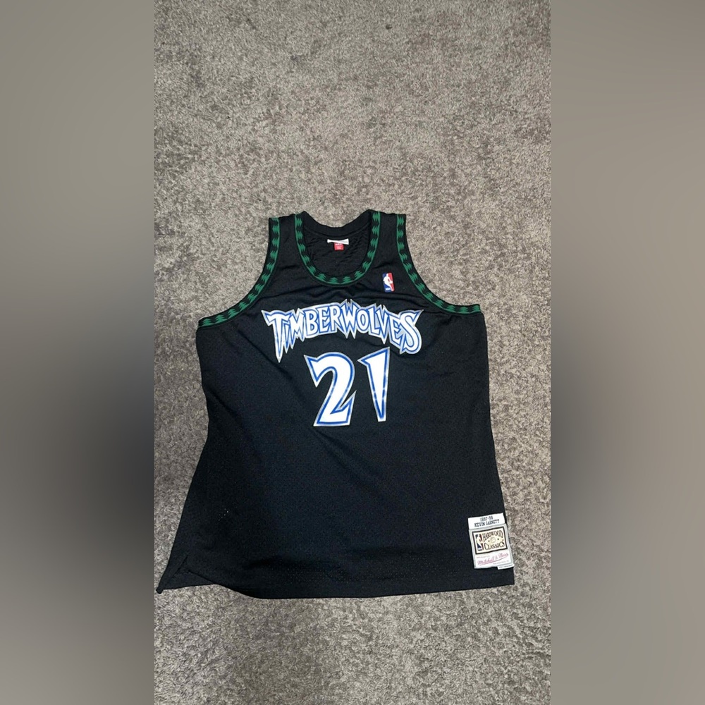 Mitchell & Ness Timberwolves jersey